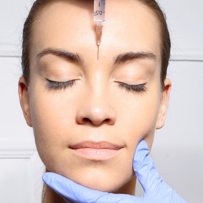 botox female middle of eyes above nose botox female middle of eyes above nose