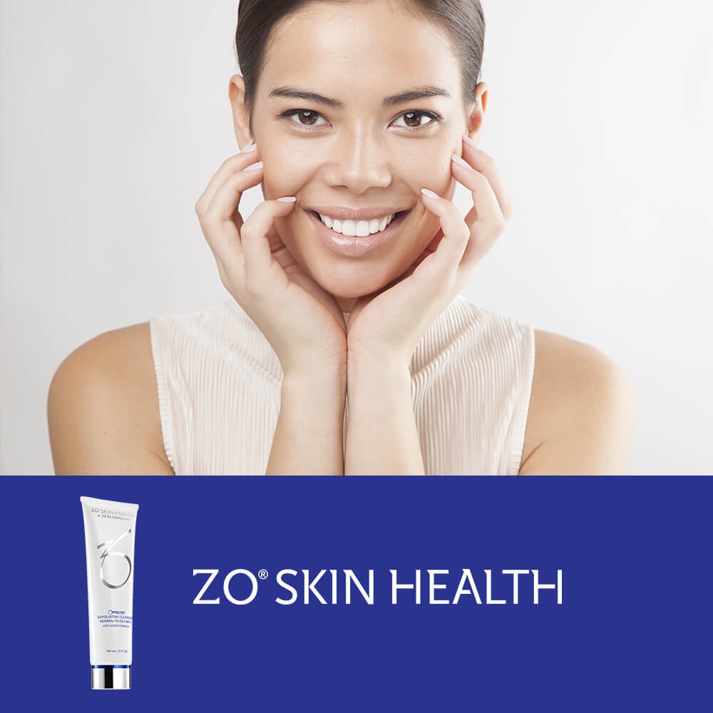 zo skin health female model and product zo skin health female model and product